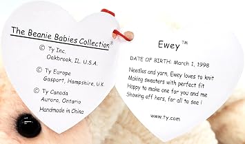 Ty Beanie Baby - EWEY The Lamb [Toy]