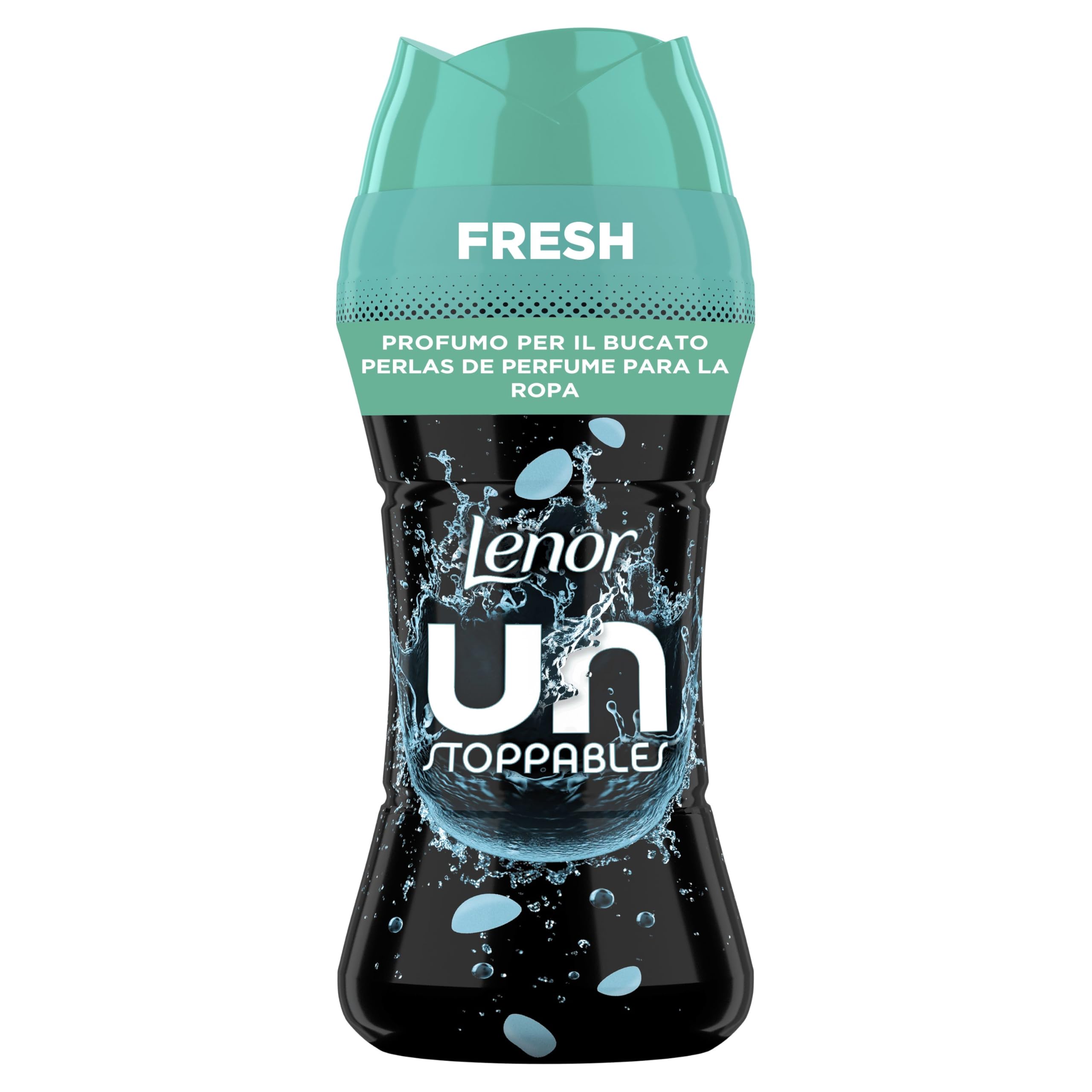 LENOR Unstoppables Perfume Beads for Clothes, 23 Washes (270g), Freshness Enhancer with Fresh Fragrance