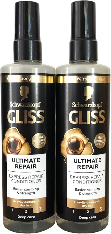 Gliss Ultimate Express Repair Hair Conditioner, 6.8 Oz, (Pack of 2)