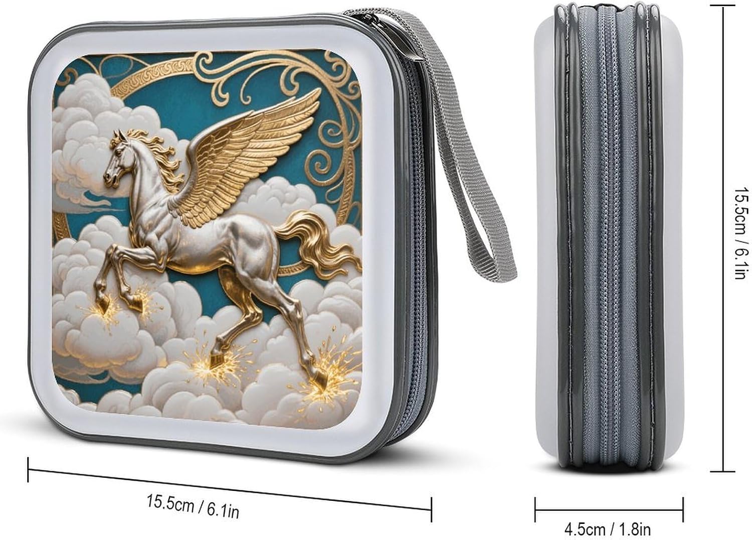 Pegasus Cloud Flight CD/DVD Case Holder 40 Capacity image 2