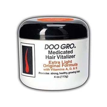 Medicated Hair Vitalizer Extra Light Original Formula for Healthy Hair, 4 Oz