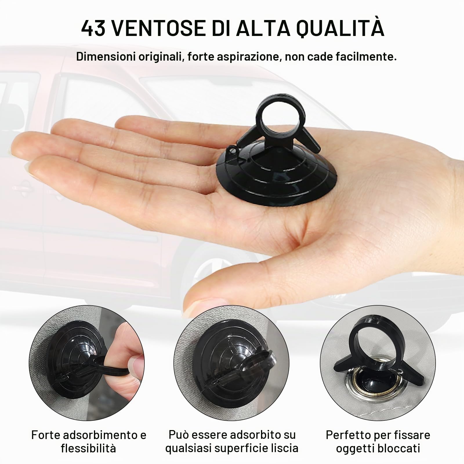 Roadtime Parasole per parabrezza auto adatto per Caddy Life Tramper 04-19,8pcs tappetini termici per cabina,Tenda parasole anteriore, parabrezza interno Occultazione, protezione UV, pieghevole | Roadtime Parasole interno per parabrezza, set di tende termi