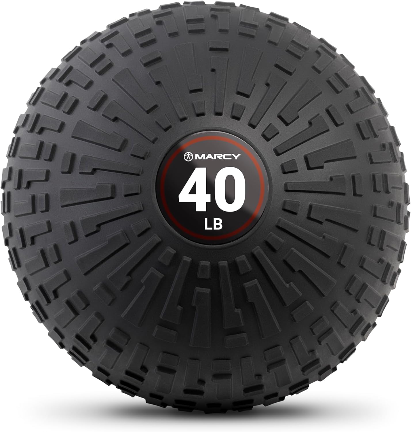Marcy Slam Ball, 10–50 lbs Dead Weight, Non-Bounce, Sand-Filled Medicine Ball with Durable PVC Shell & Textured Grip for Slams, Tosses, Core & Full Body Training