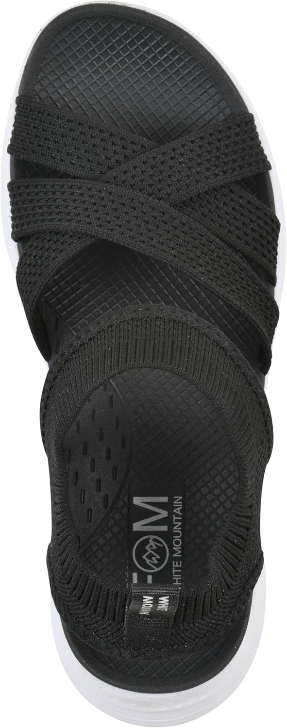 WHITE MOUNTAIN Fom Recovery Women's Charry Strappy Slip-On Sandal