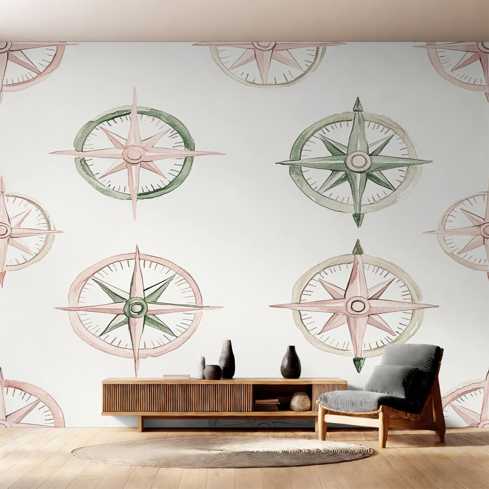 Papier peint panoramique nautique géant 416x254 fresque murale intissé salon chambre