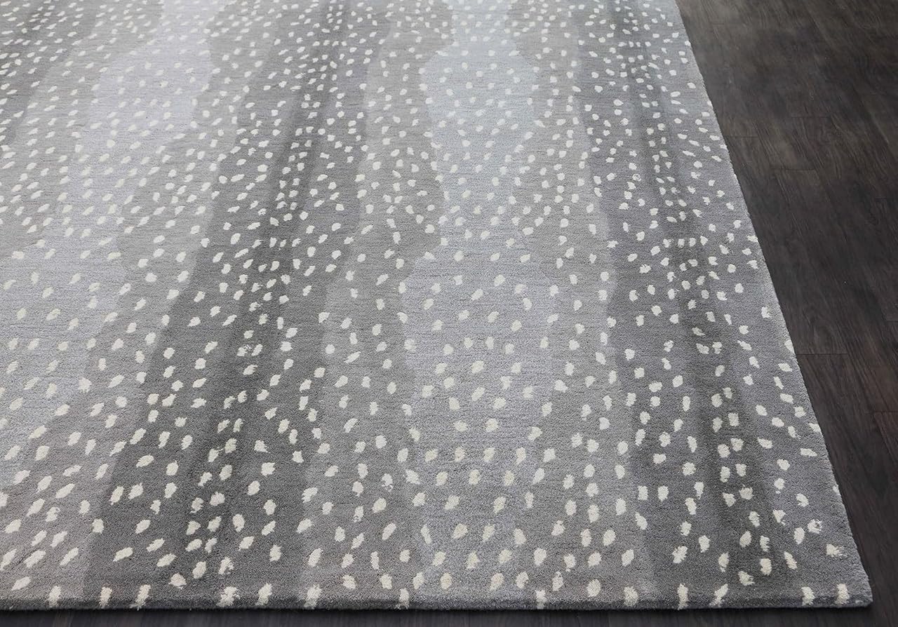 Cheetah Handmade Tufted Wool Area Rug