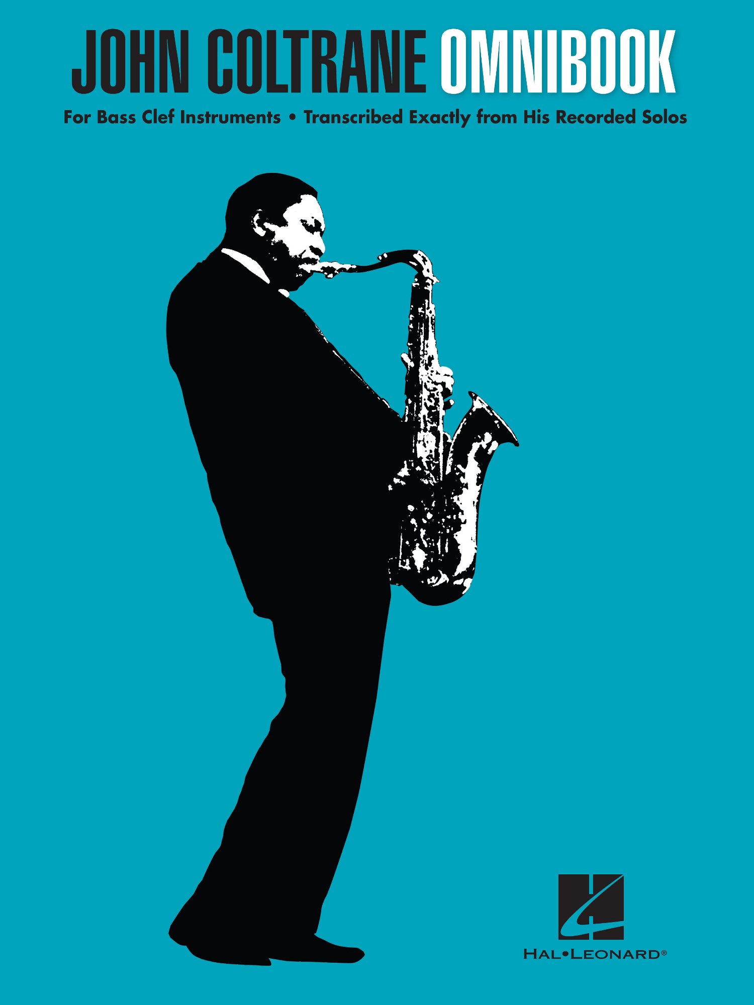 John Coltrane Omnibook Bass Clef livre de musique pour jouer du jazz en groupe de musique