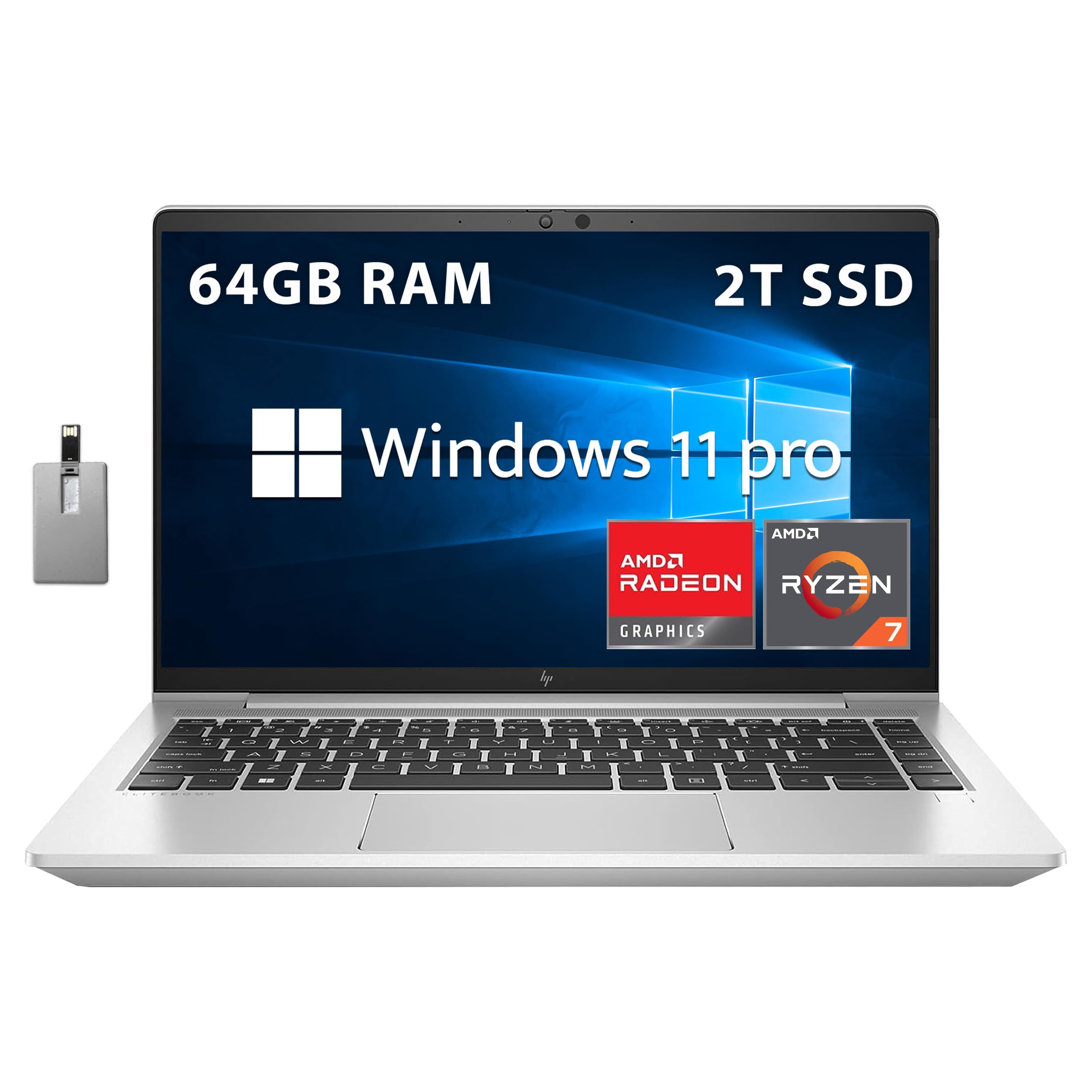 新品　未使用　HP EliteBook RAM64GB ストレージ2TB Amazon.com: HP 14