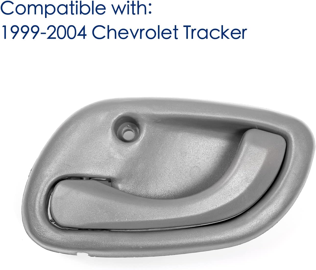 4Pcs Interior Door Handles for Chevy Tracker 1999 2000 2001 2002 2003 2004, Suzuki Vitara 99-05 Suzuki Grand Vitara 95-02 Esteem,Gray