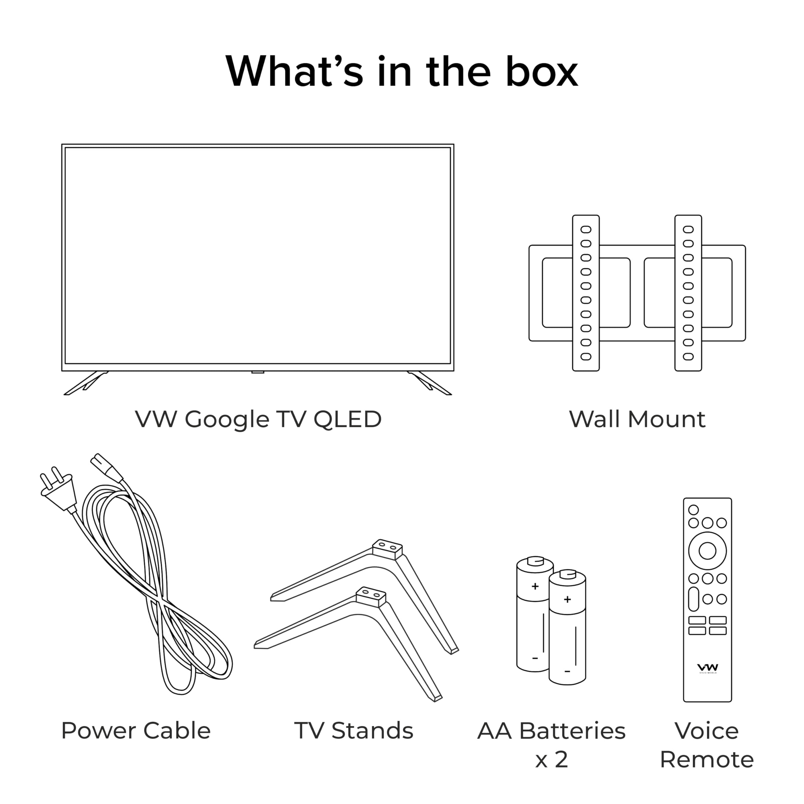 VW Visio World 165 cm (65 inches) Pro Series 4K Ultra HD Smart QLED TV VW65GQ2 — Amazon image 9