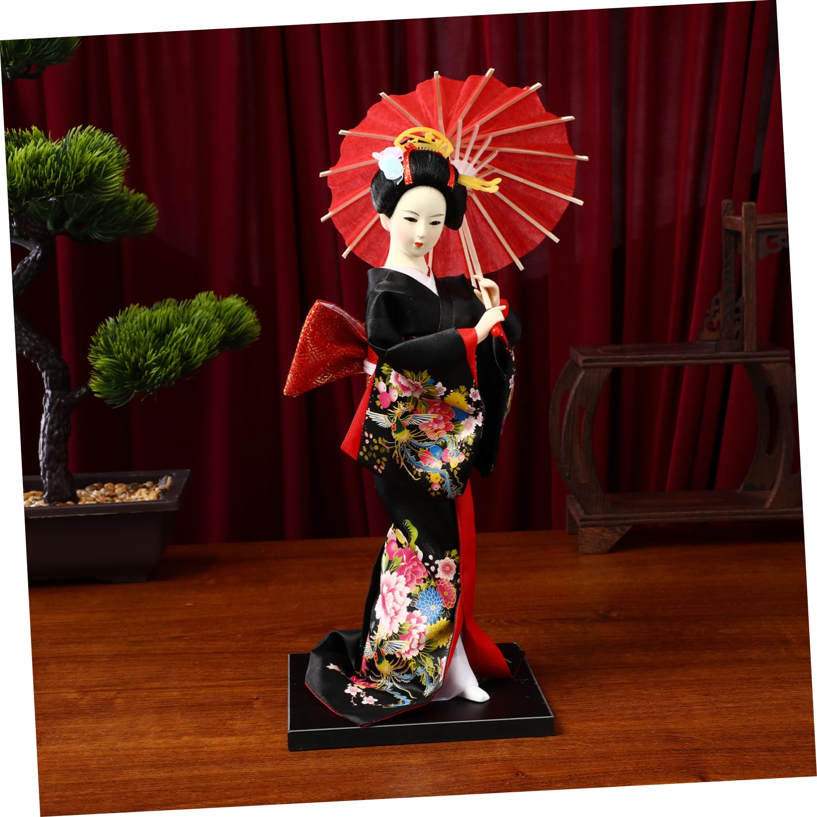 Amazon.co.jp: Holibanna 日本 芸者 着物 人形 伝統的な スタイル 日本