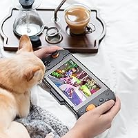 Vista 16 de ECHZOVE Upgrade Nintendo Switch OLED Controller Grip - Ergonomic Animal Crossing Style Controller with Joystick, NFC, Turbo, Six-Axis Gyro, Dual