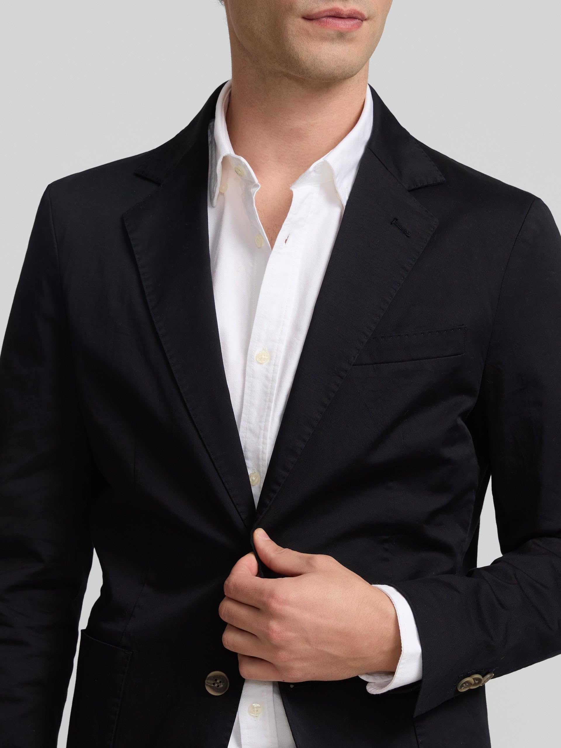 SILBON Americana Casual para Hombre