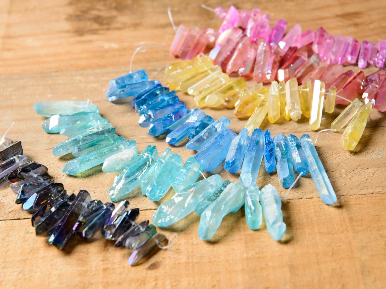 Amazon.co.jp: 天然水晶 カラークリスタル【イエロー】 20g ポイント