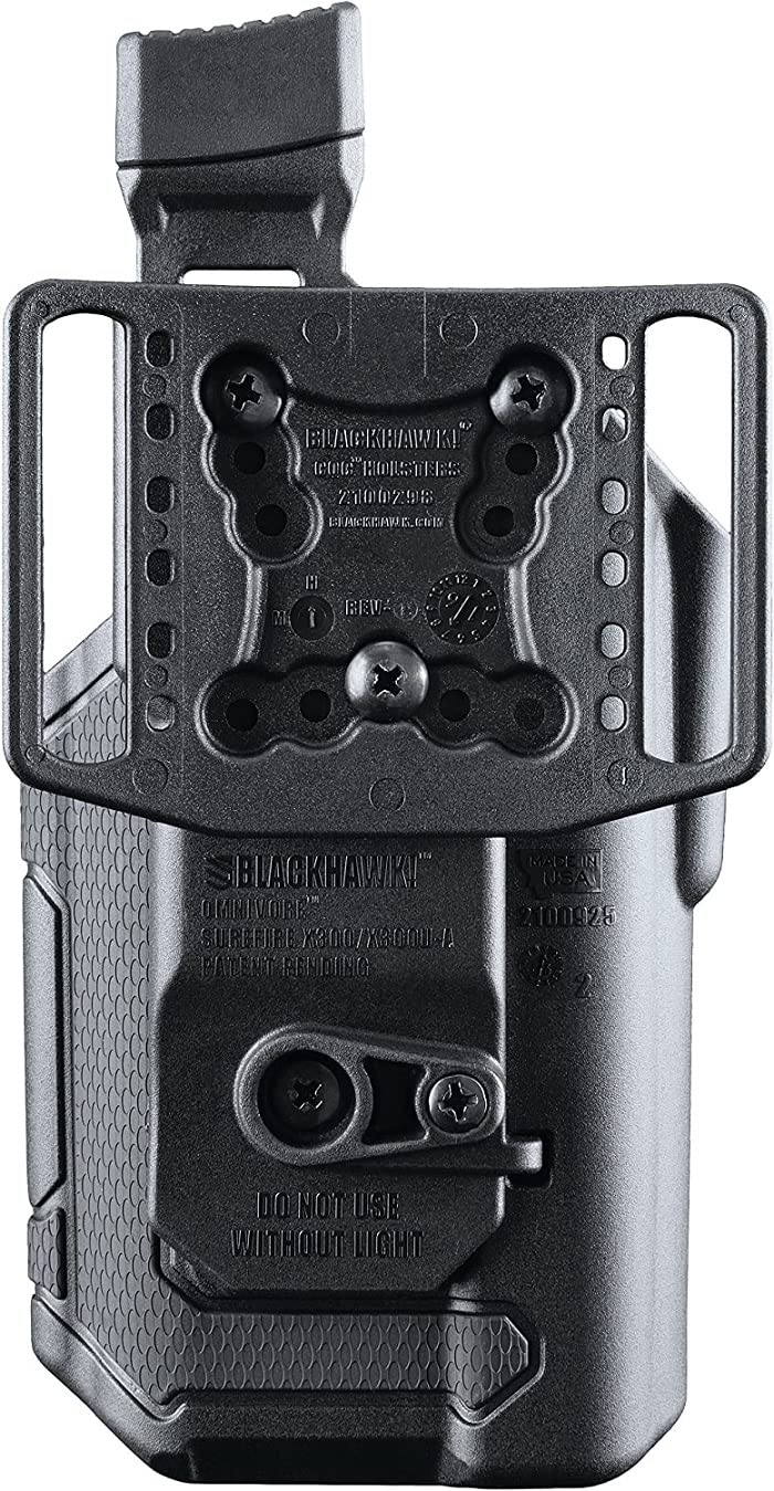 BLACKHAWKホルスター X300U-A対応 [ ブラック / 右用 ] BLACKHAWK OMNIVORE マルチフィットホルスター X300 / X300U-A