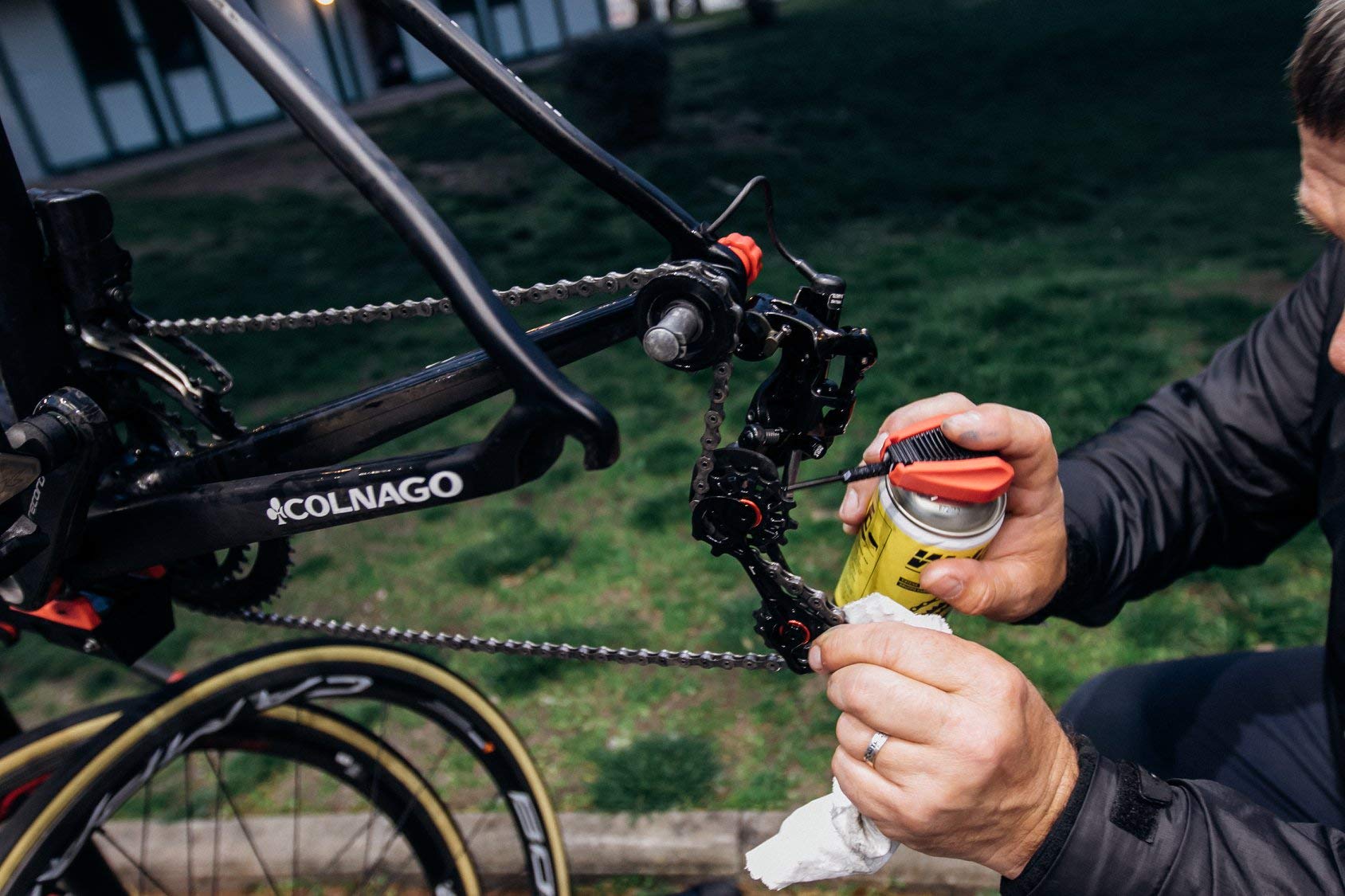 WalBike - Clean Chain Ultra LUBE 400 ml - Pulitore Detergente Lubrificante per Catena Bici