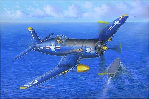Hobby Boss Kit de modelo de avión Corsair F4U-5, pequeño