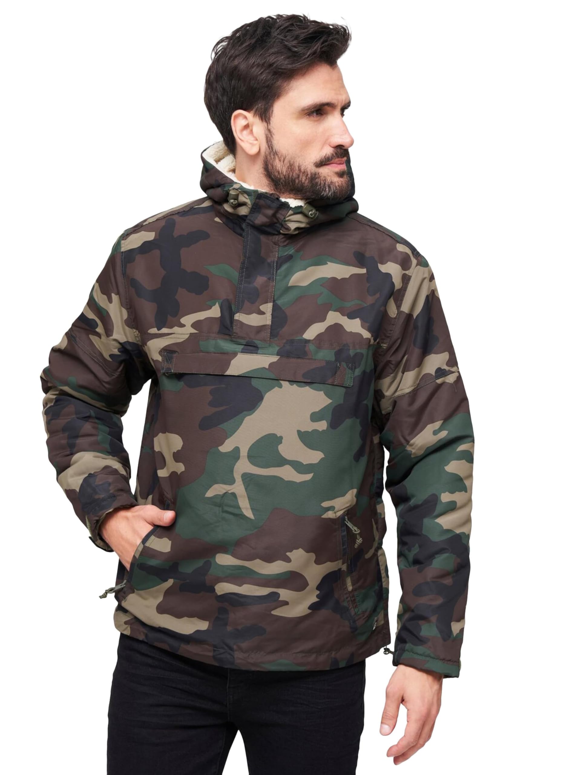 Brandit Allwetterjacke Brandit Herren Windbreaker Sherpa (1-St)