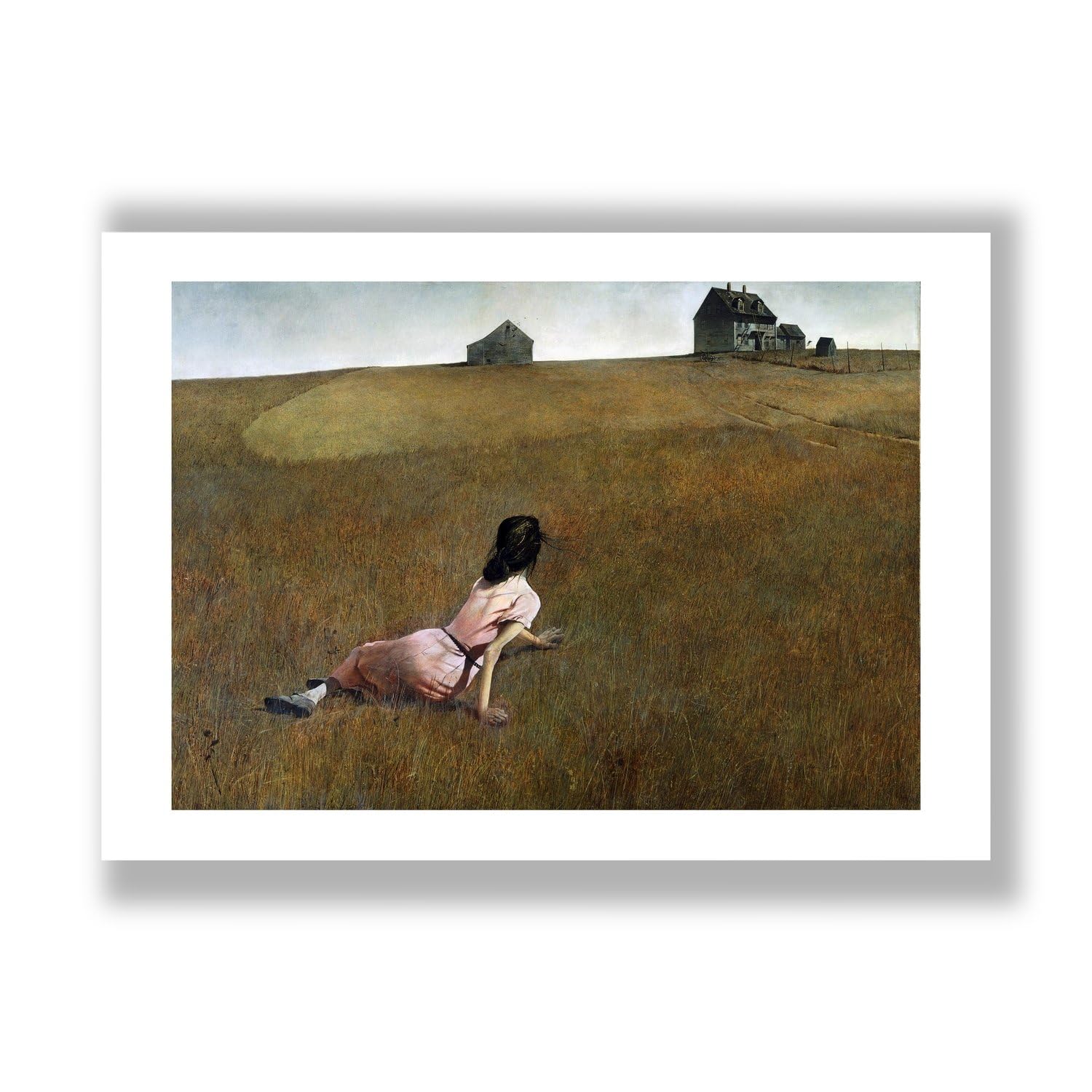 Impression d'art Andrew Wyeth sans reflet pour grand mur vide - 7