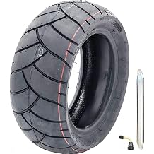scooter tires 100/55-6.5 Tubeless Tire for 90/65-6.5 tire 11" Heavy Duty Rubber Tyre Mobility Scooter Wheel Replacement Part 100/55-6.5 road scooter tires 11 Inch Vacuum road scooter tire