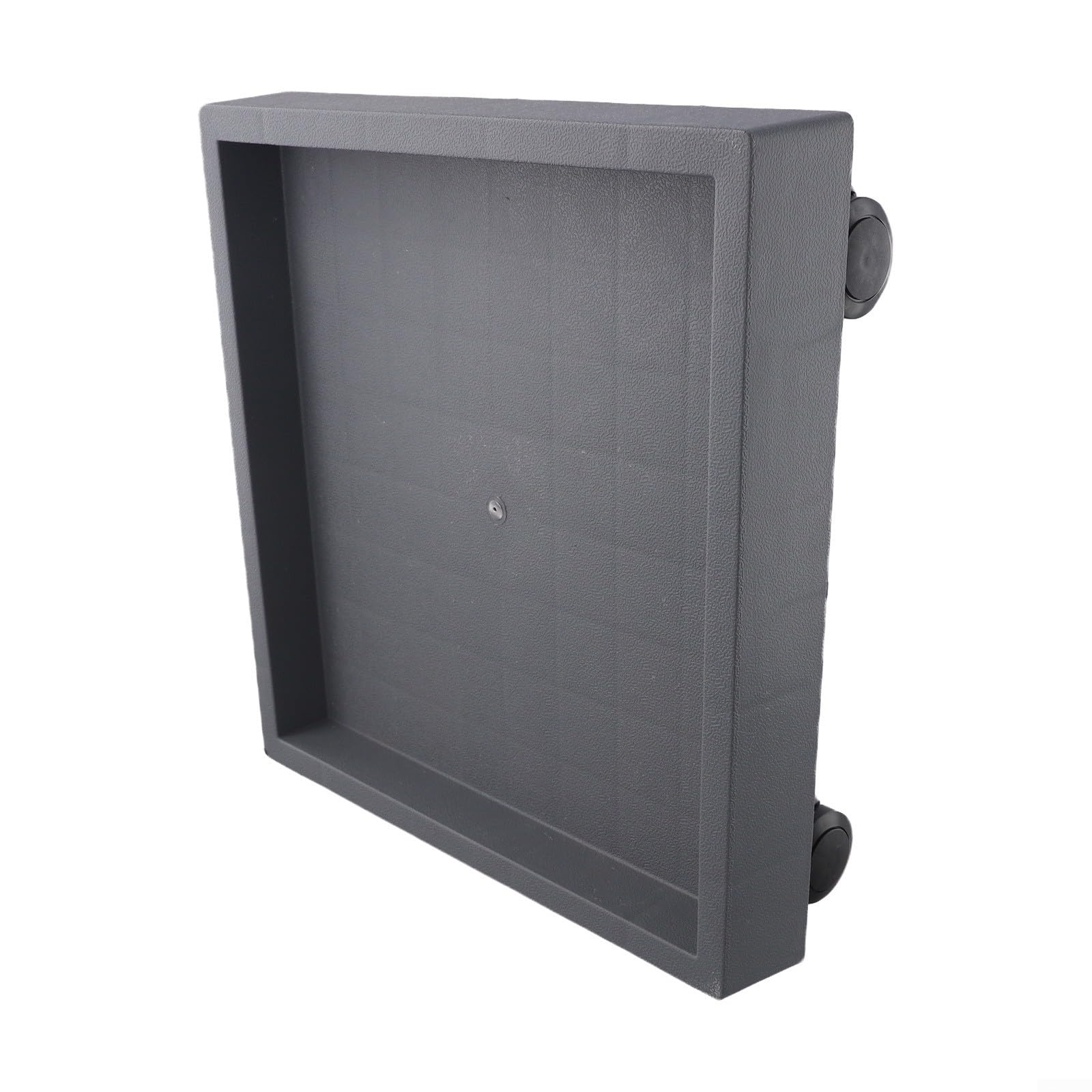 Plateau robuste pour pot de fleurs carré à roulettes 27 cm intérieur/extérieur