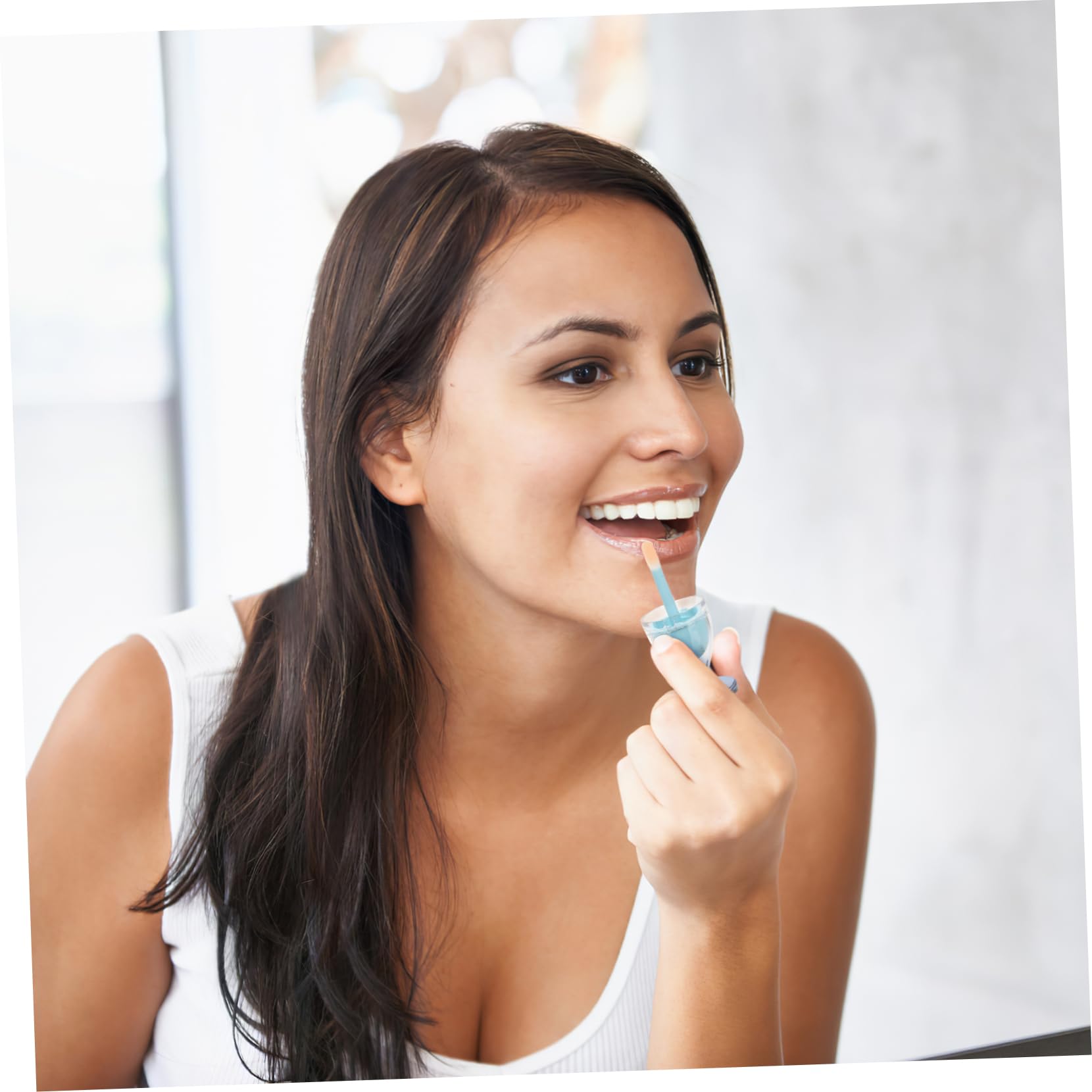Didiseaon 3 Juegos Tubo De Glaseado De Labios De Helado Lápiz Labial Líquido Botella De Aceite Tinte Botella De Lápiz Labial De Helado Tubo De Brillo De Labios De Bricolaje 6 Piezas * 3