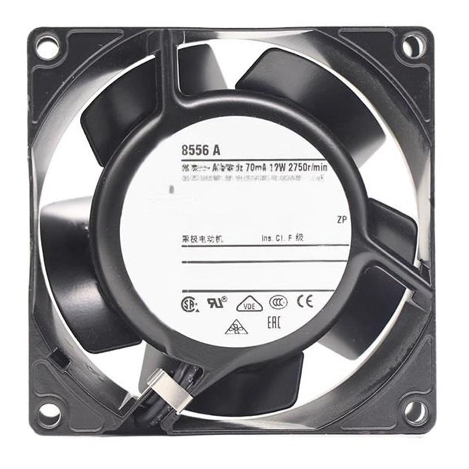 Ventilateur 8556A 230V 12W pour refroidissement industriel et armoire électrique