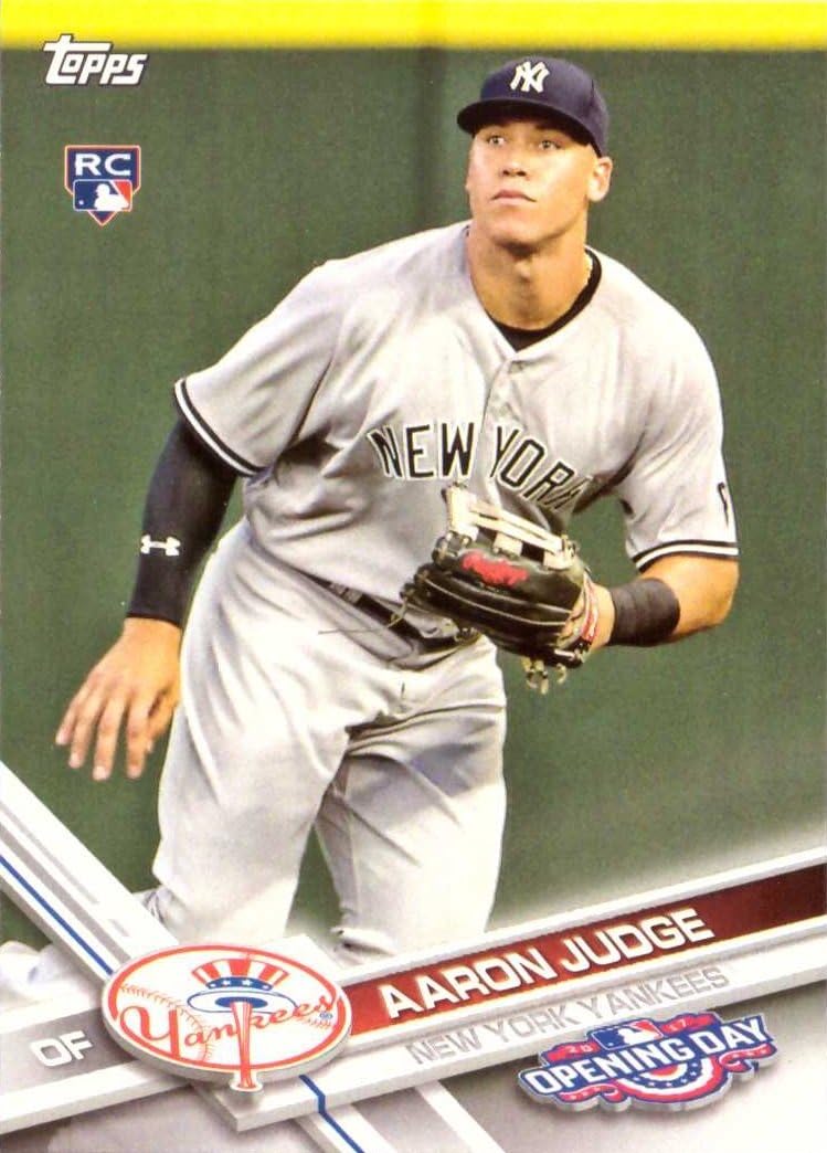 2017 Topps Opening Day Baseball #147 Aaron Judge Rookie Card