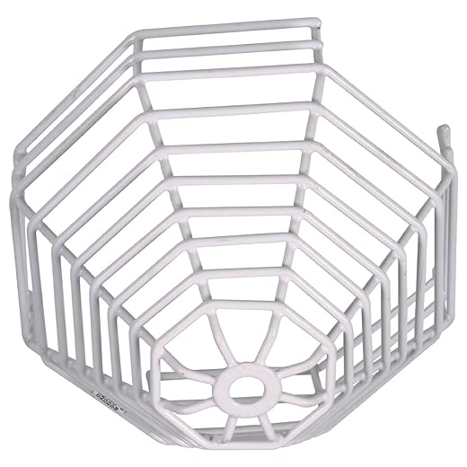 Safety Technology International, Inc. STI-9610 Steel Web Stopper®, 9 Gauge Corrosion Resistant Polyester Coated Cage, with High Profile, Surface Mount, 6" Depth