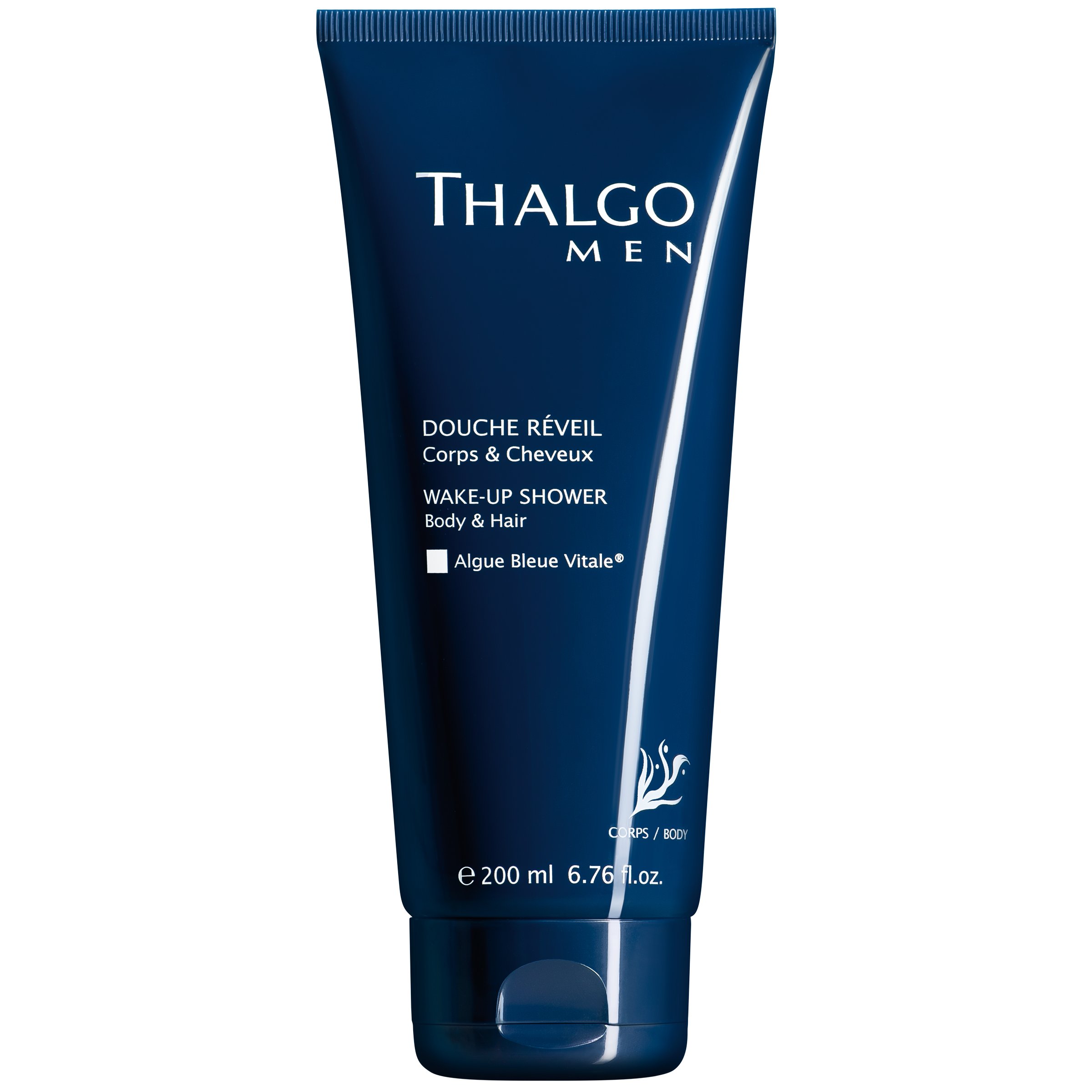 THALGO Men Wake-up Shower Gel, 6.76 Fl Oz