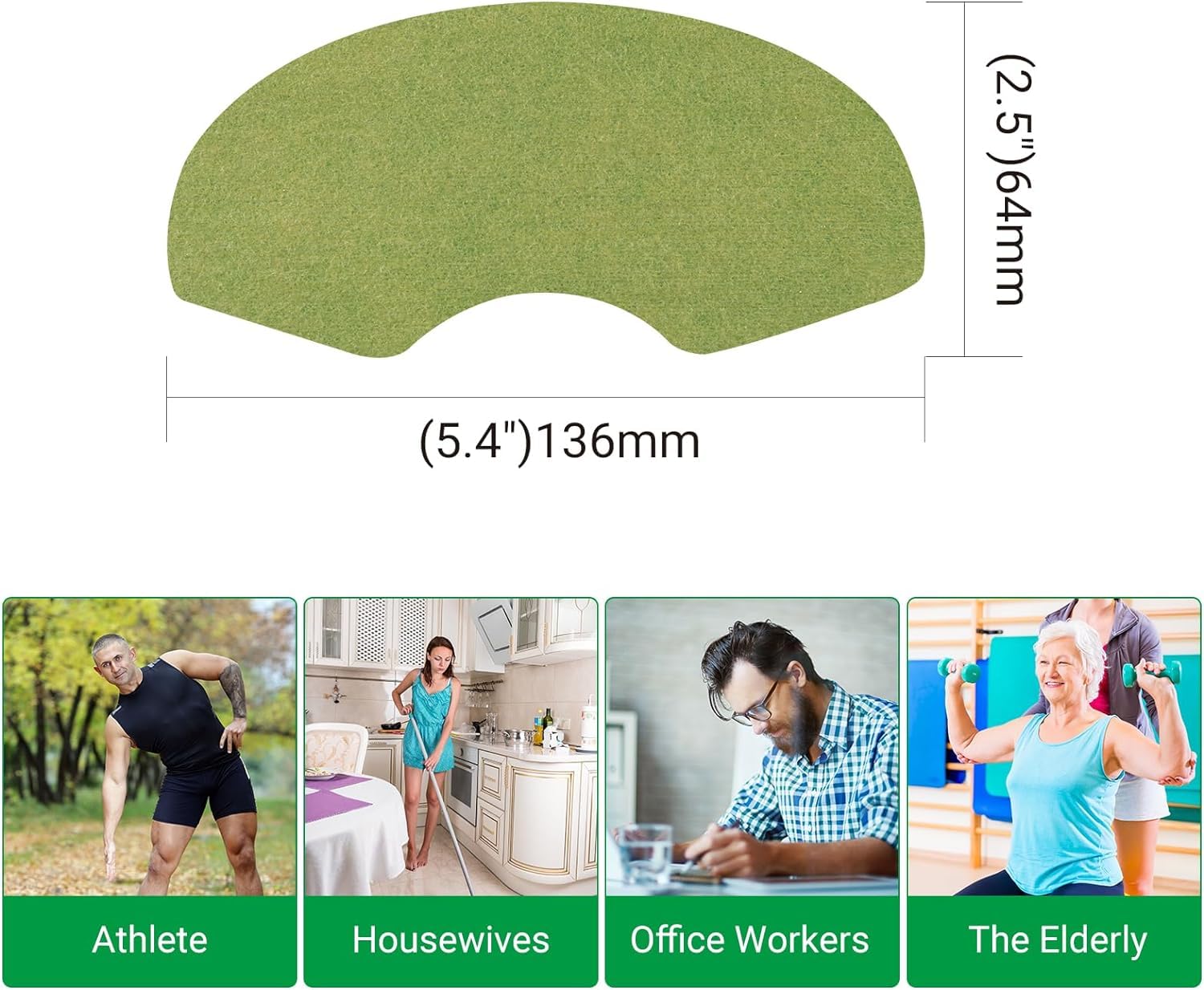 ishancare Parches de codo, 24 parches de calor extra fuertes, 8 horas de larga duración, calmar el dolor articular para rodilla, codo, espalda, cuello, hombros con yeso de hierbas de calentamiento