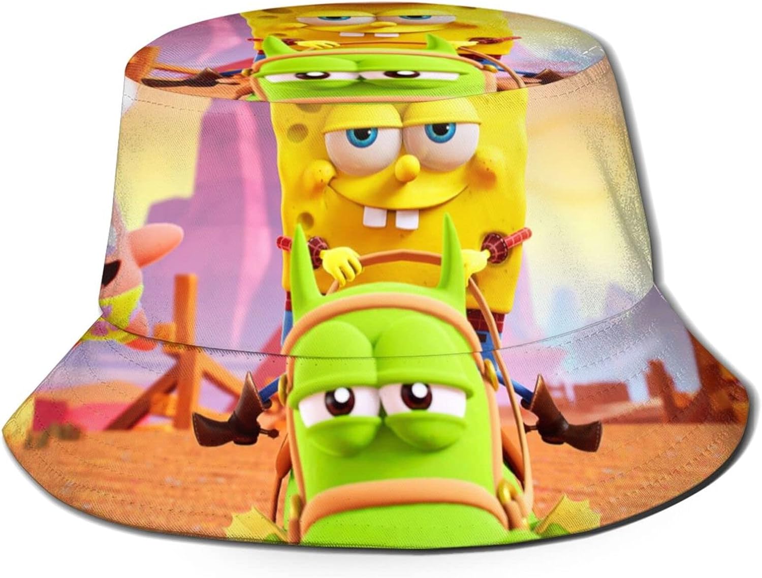 スポンジ ボブ 漁師ハット Uvカットアウトドア 渔夫帽男女兼用 ハット 携帯便利 アウトドア 日焼け防止帽子 自転車 春夏 Web限定 スポンジ ボブ 漁師ハット Uvカットアウトドア 渔夫帽男女兼用 ハット 携帯便利 アウトドア 日焼け防止帽子 自転車 春夏 Web限定