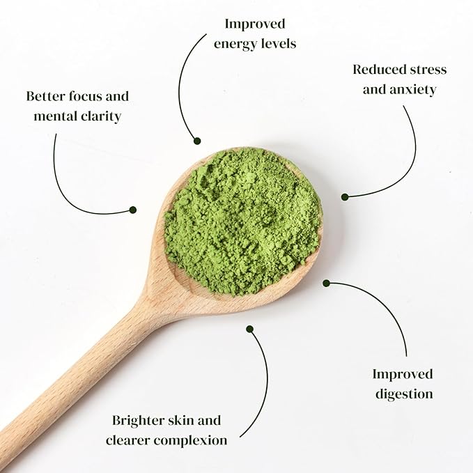 Té Matcha Orgánico en Polvo 100 g Grado Culinario miniatura 7