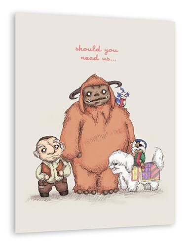 Should You Need Us Fine Art Print Poster