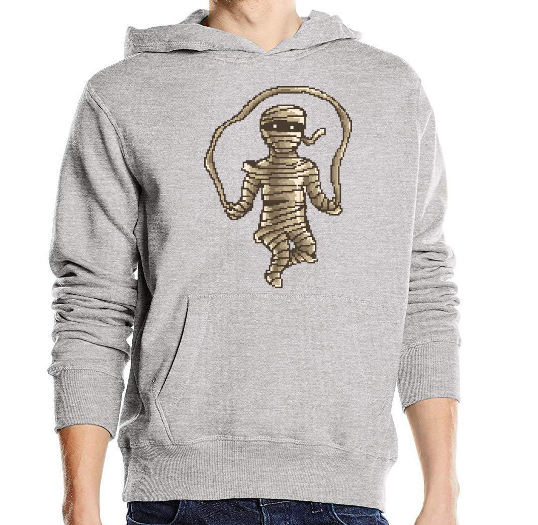 Desconocido Mummy Workout 8 bit Pixel Art Suéter con Capucha Unisex