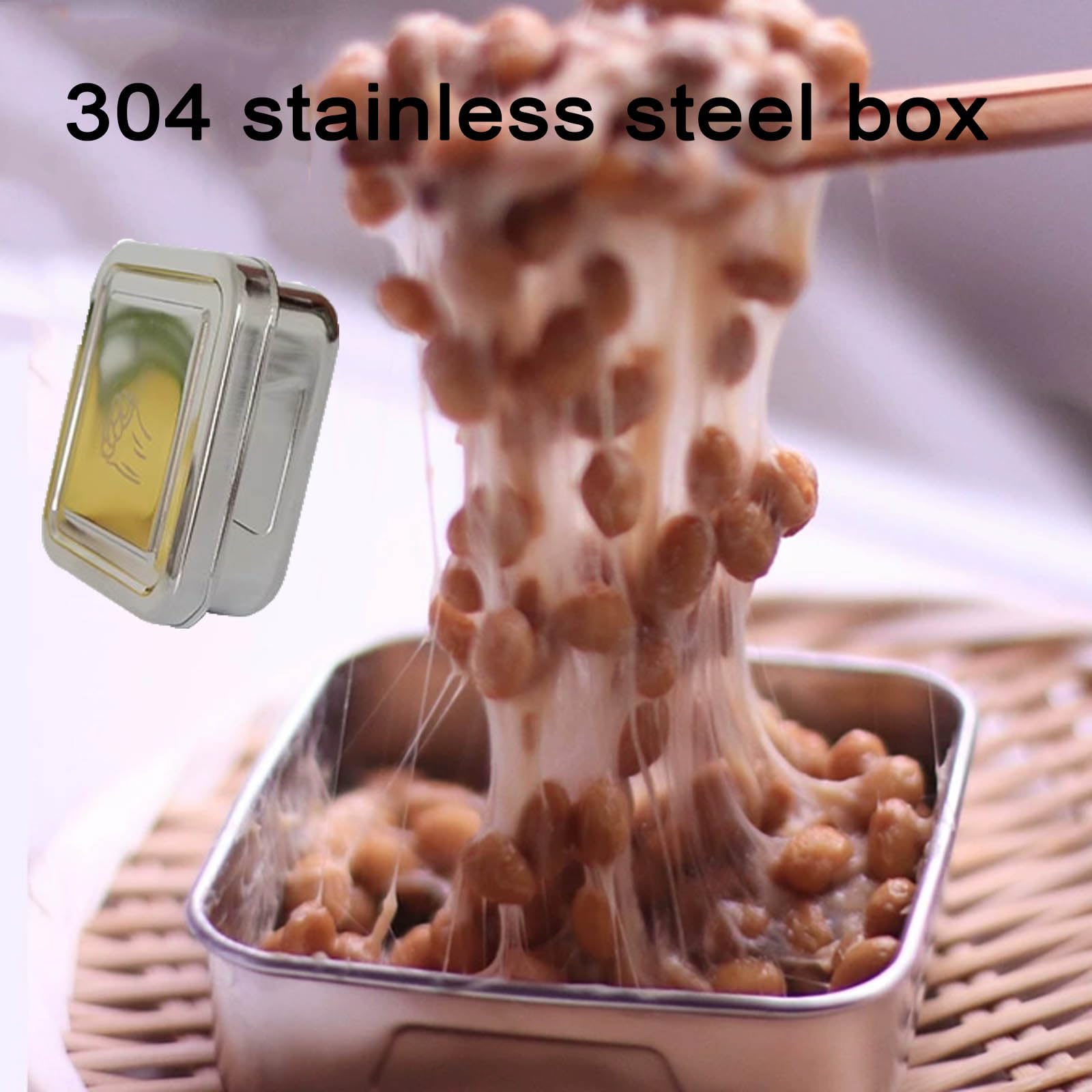 Máquina de fermentación eléctrica para yogur, natto y postres con control inteligente, 8 litros