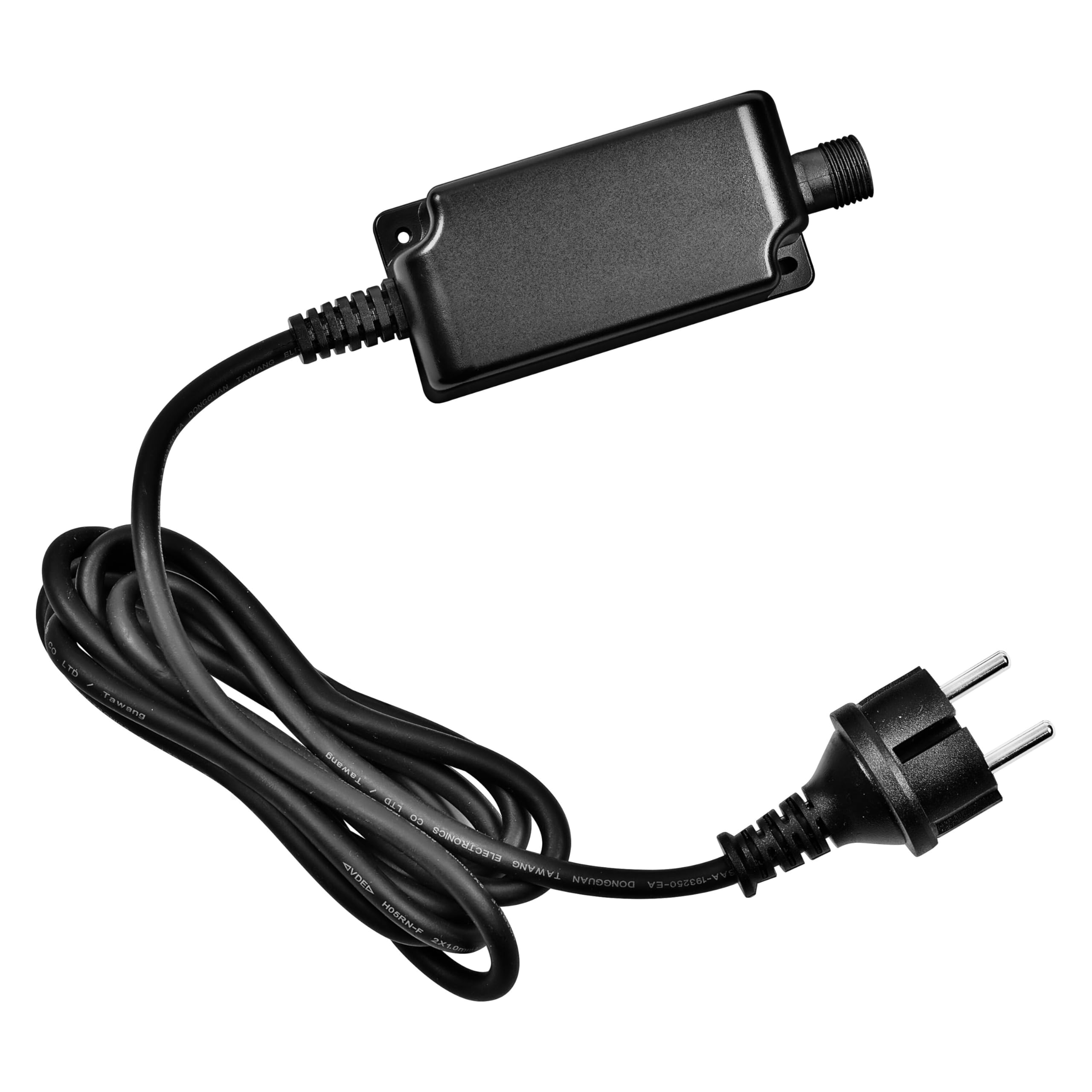 Ledvance ENDURA HYBRID TRANSFORMATOR, komponenty do lamp hybrydowych, czarny, tworzywo sztuczne, klasa ochrony IP67, zasilanie energią słoneczną i elektryczną, wszechstronne obszary zastosowania,