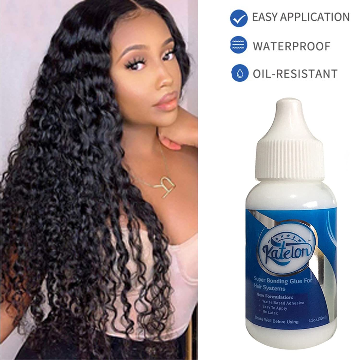 Buy Wig Glue for Front Lace Wig Bold Hold Lace Wig Glue Waterproof Wig