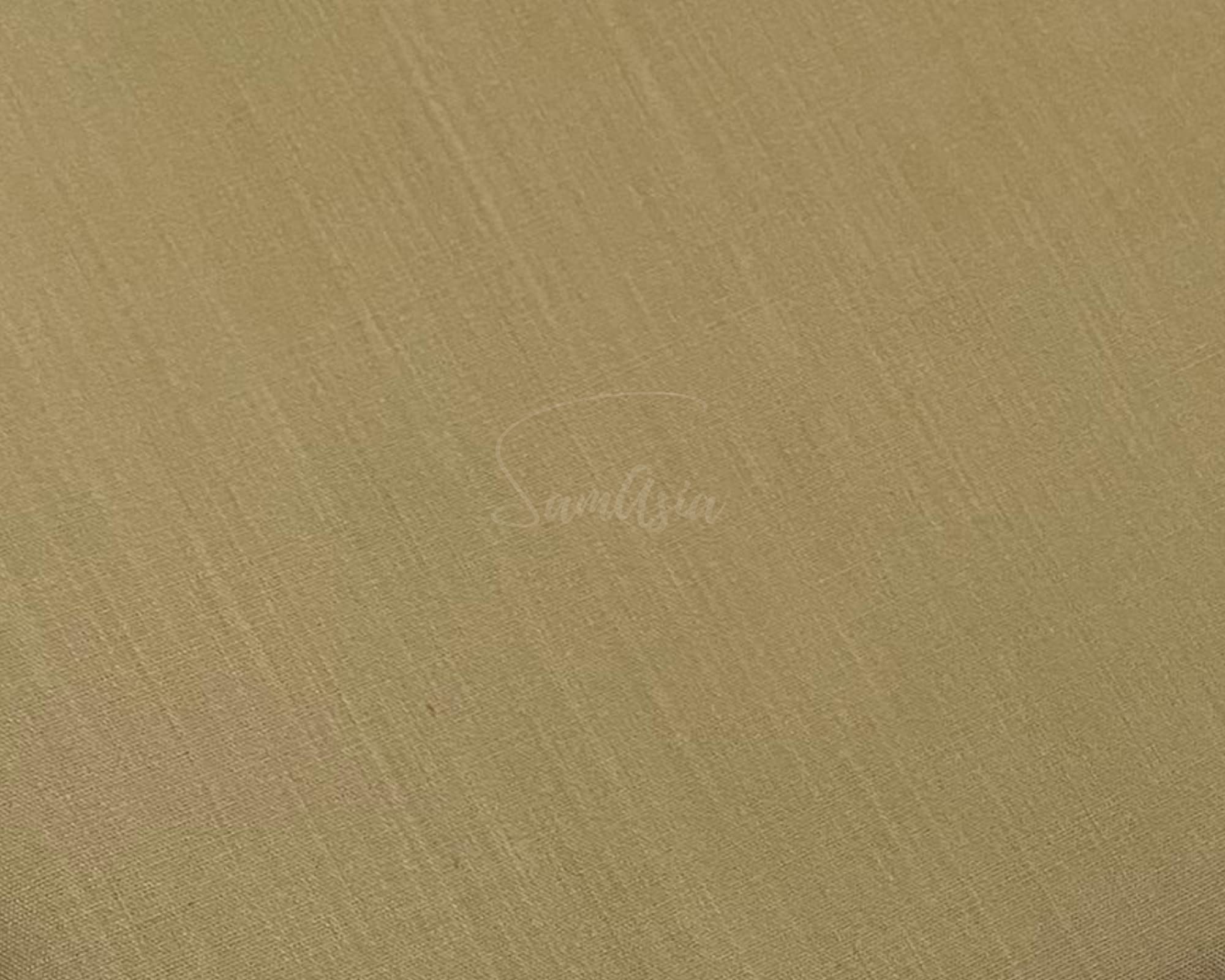 Plain Khaaki Polycotton Fabric for Dressmaking Art & Craft, Sewing, Quilting, 1 METRE