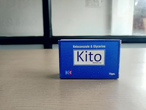 Kito Jabón medicado Ketoconazol y Glicerina Combinación Pack de 1