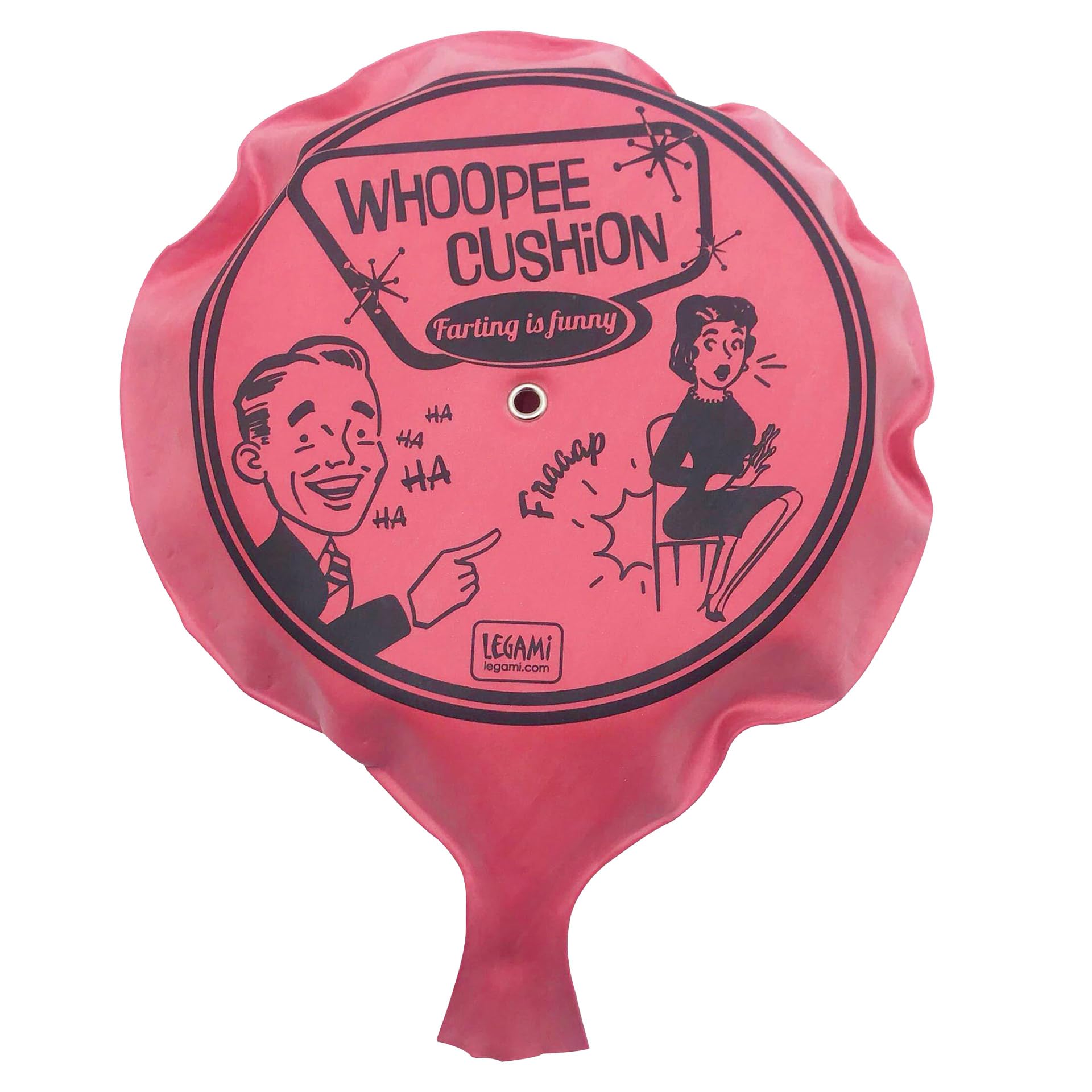 Legami - Cuscino Scoreggino, Whopee Cushion, Diametro 15 cm