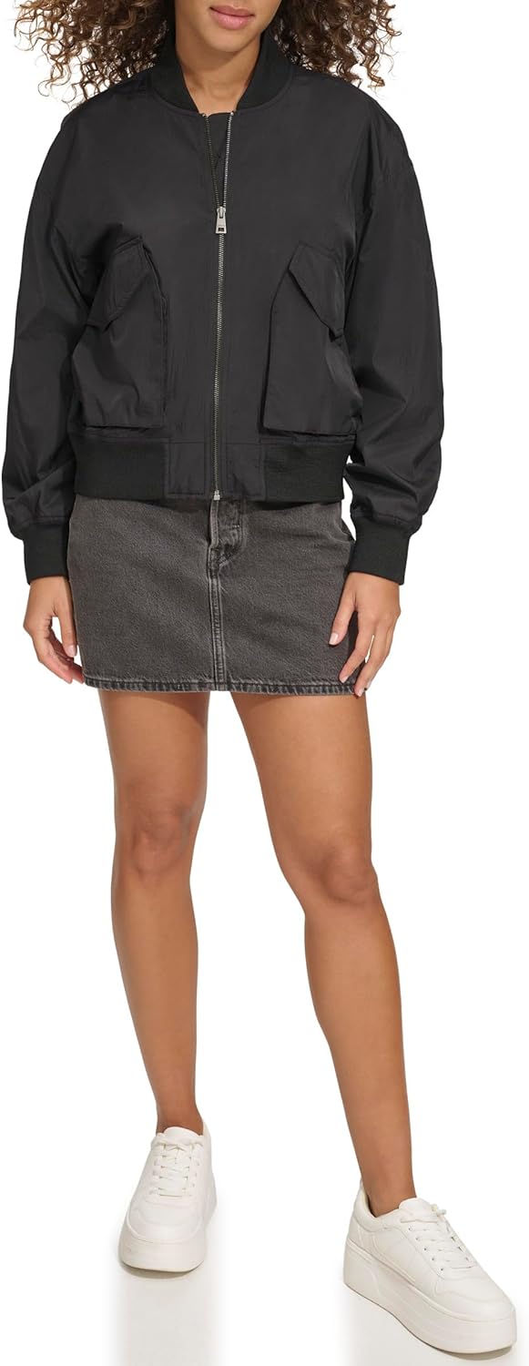 Levi's womens Lightweight Shorty Bomber Jacket - Image 6