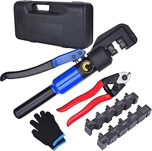 ICrimp Wire Rope Crimping Tool With Built-in Cutter For Cable Railing