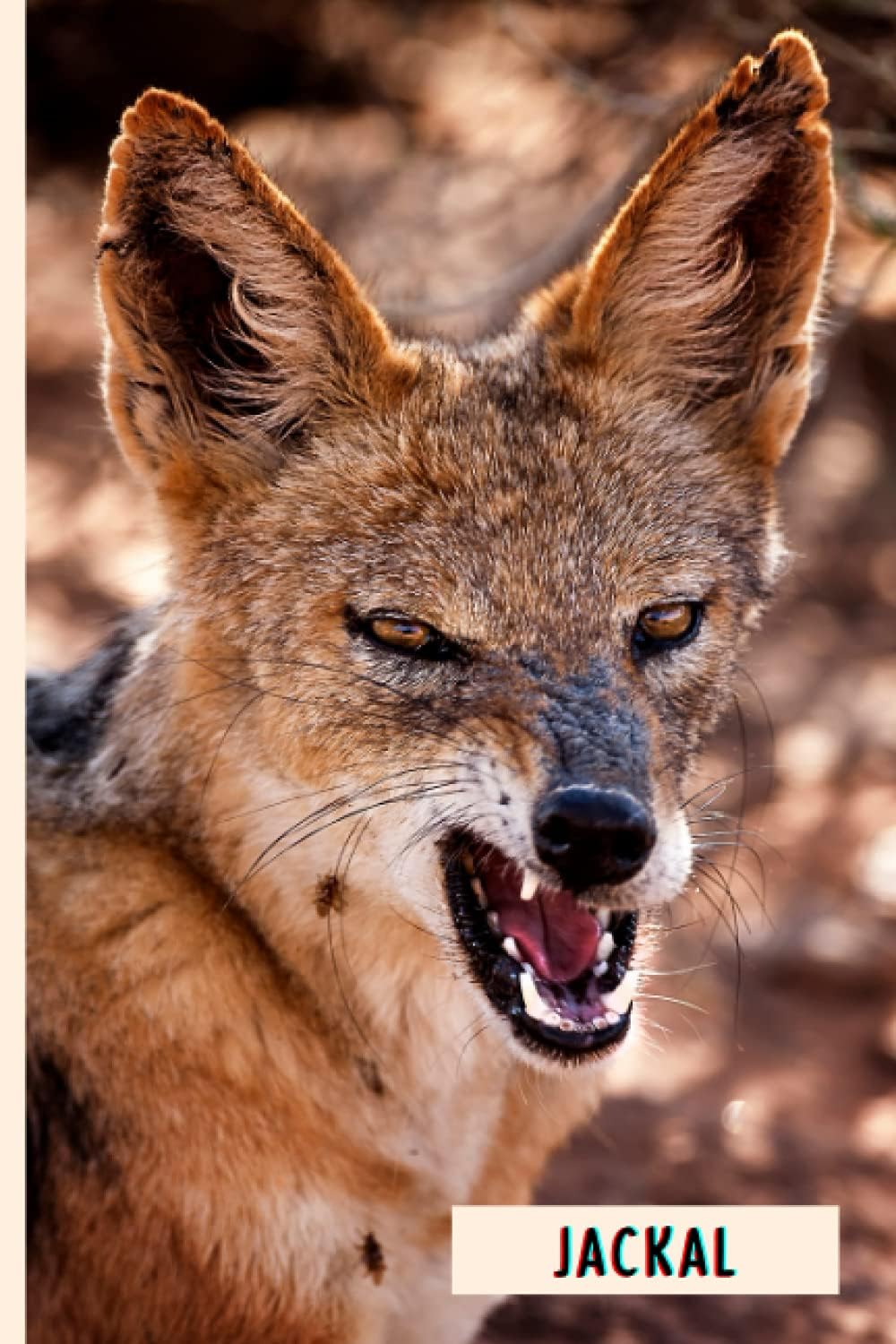 Jackal: Composition Notebook For Jackal Lovers , Jackal Lined Journal ,6x9 Inches , 110 Pages ,Jackal Diary