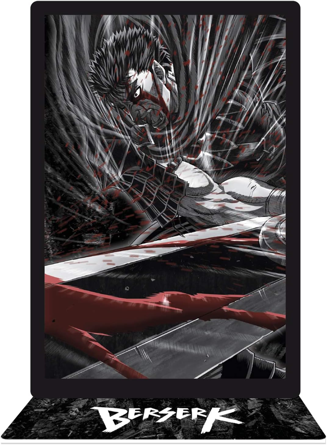 ABYSTYLE Berserk Guts Acryl® Stand Figure Model 4" Tall Anime Manga Desktop Accessories Merch Gift
