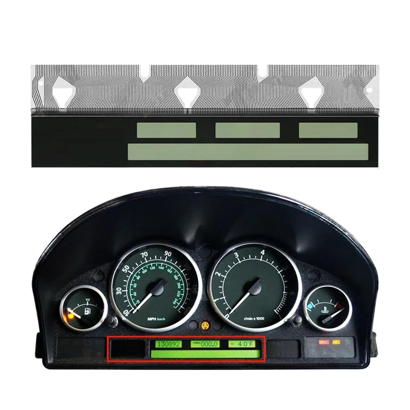 Per YAC502390PVA YAC501210PVA YAC501200PVA Dashboard Instrument Cluster Scheda Madre, Display digitale Schermo Pixel Riparazione