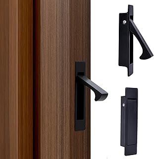 Dontay Pocket Door Handles Edge Pull,Professional Stainless Steel 304, Flush Mount Door Pull for