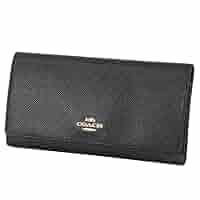 Amazon | [コーチ] 長財布 C5578 IMBLK 三つ折り レディース