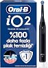 Oral-B iO2 Siyah ŞarjlıElektrikli Diş Fırçası, 1 Fırça Başlığı, Tek Şarjda 4 Haftaya Varan Kullanım