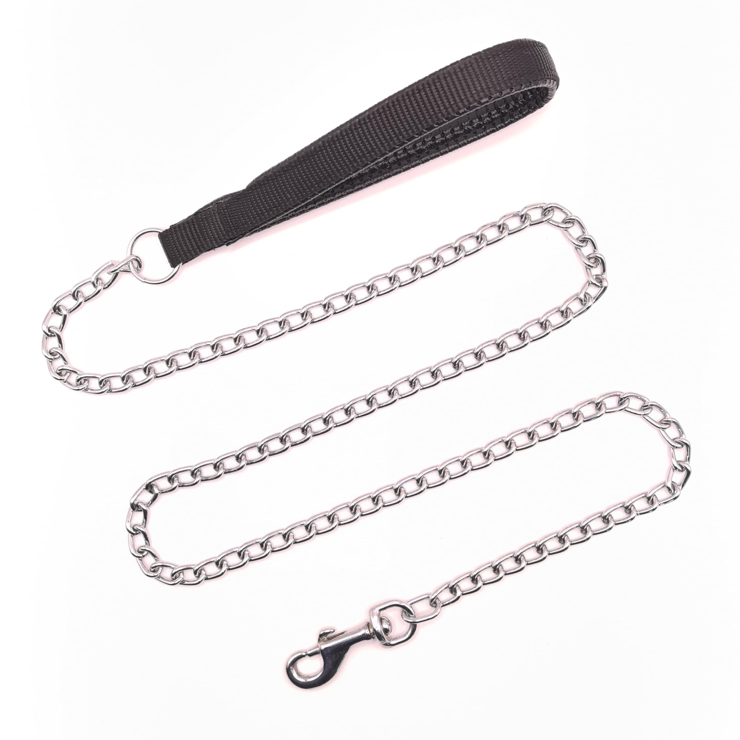 Chain Leash for Small Dogs, Heavy Duty Metal Dog Lead Durable